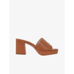NEW EXE women's lina platform heeled sandal in tan